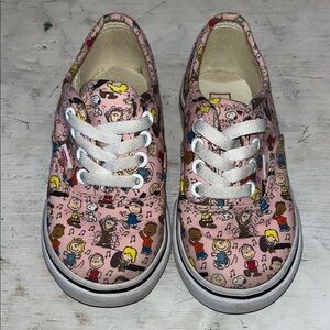 Vans X Peanuts Toddlers' Authentic Trainers - Dance Party/Pink | size 6.5